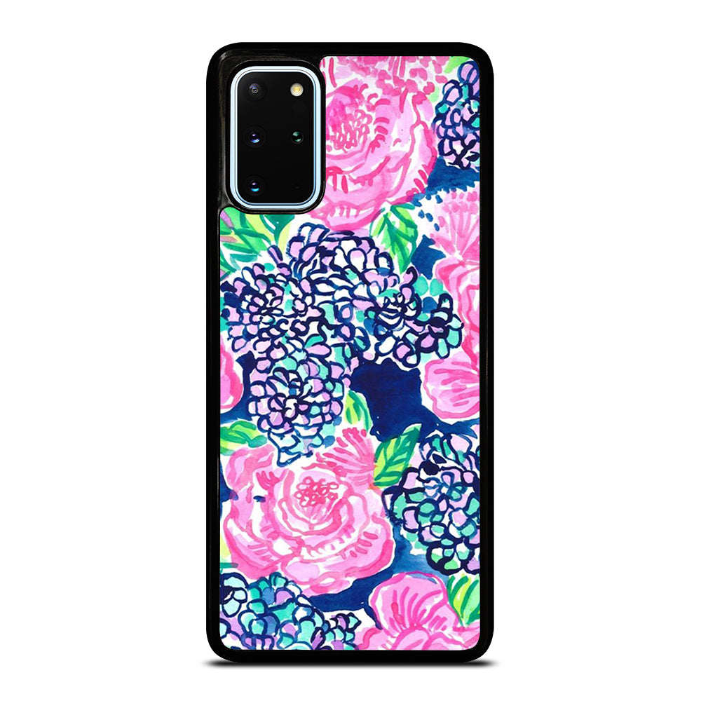 LILLY PULITZER ROSE FLOWER Samsung Galaxy S20 Plus Case Cover