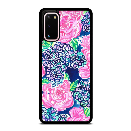 LILLY PULITZER ROSE FLOWER Samsung Galaxy S20 Case Cover