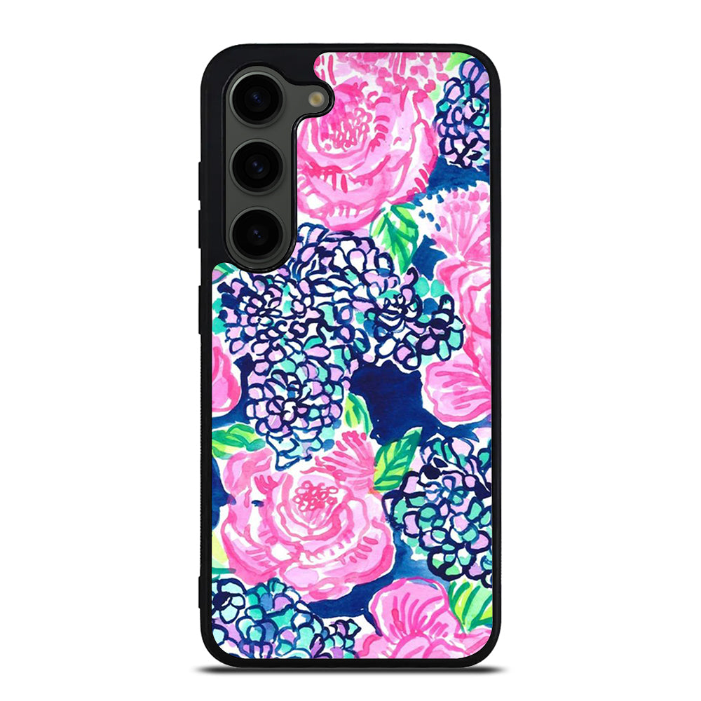 LILLY PULITZER ROSE FLOWER Samsung Galaxy S23 Plus Case Cover