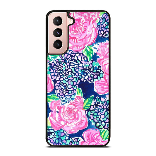 LILLY PULITZER ROSE FLOWER Samsung Galaxy S21 Case Cover