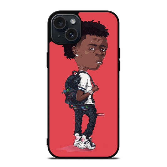 LIL BABY RAPPER CARTOON iPhone 15 Plus Case Cover