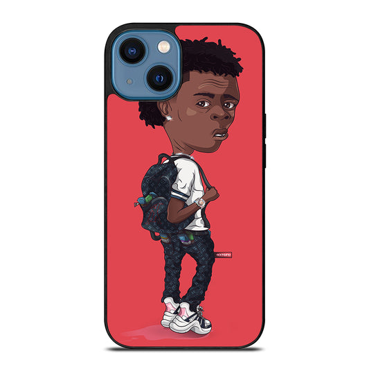 LIL BABY RAPPER CARTOON iPhone 14 Case Cover