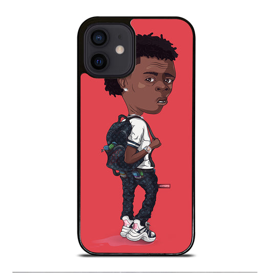 LIL BABY RAPPER CARTOON iPhone 12 Mini Case Cover