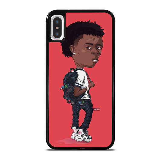 LIL BABY RAPPER CARTOON iPhone X / XS Case Cover