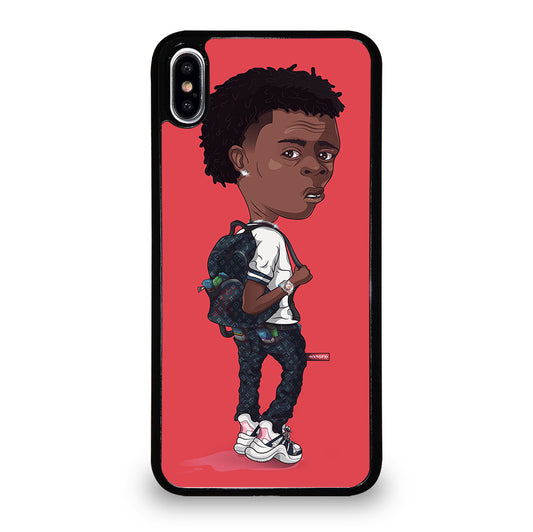 LIL BABY RAPPER CARTOON iPhone XS Max Case Cover