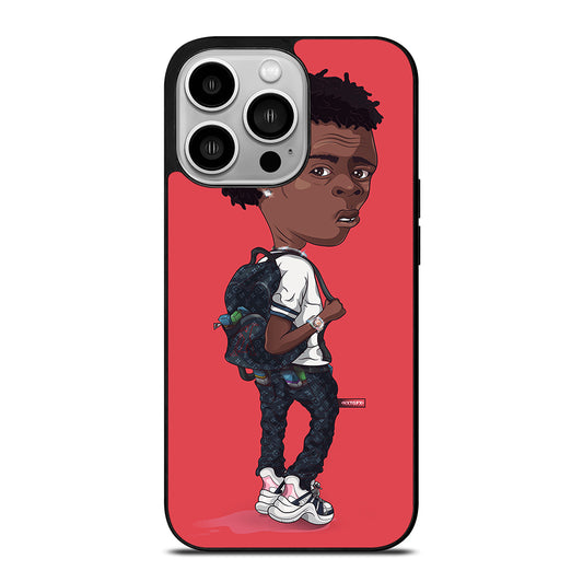 LIL BABY RAPPER CARTOON iPhone 14 Pro Case Cover