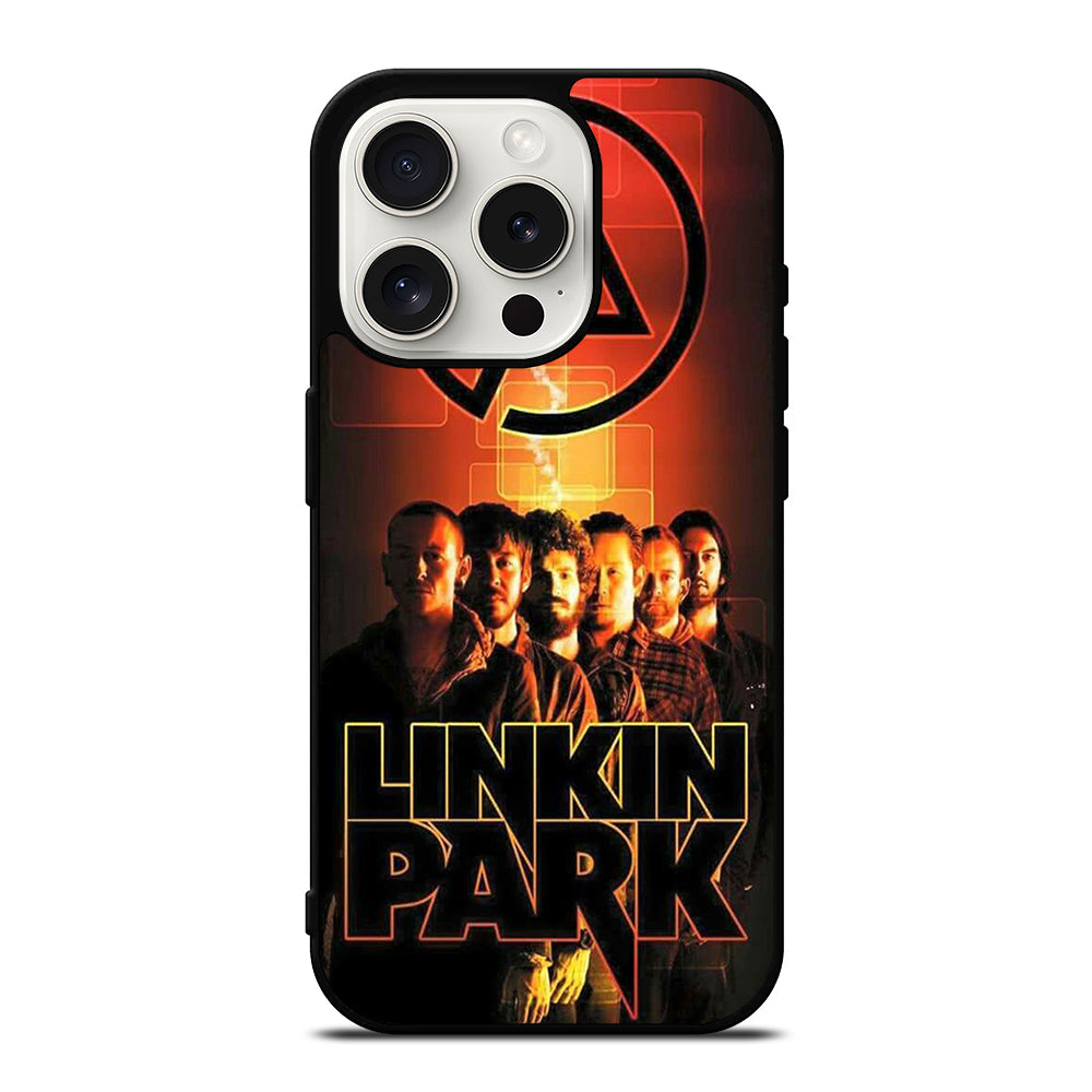 LINKIN PARK BAND POSTER iPhone 15 Pro Case Cover