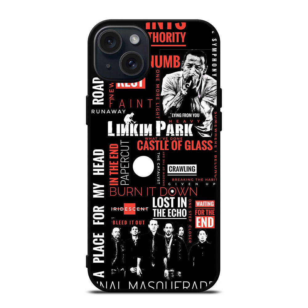 LINKIN PARK LYRIC iPhone 15 Plus Case Cover