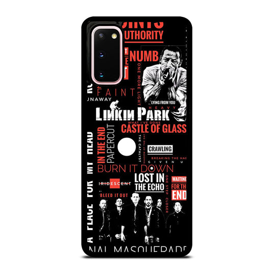 LINKIN PARK LYRIC Samsung Galaxy S20 Case Cover
