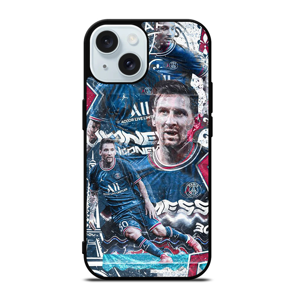 LIONEL MESSI COLLAGE iPhone 15 Case Cover