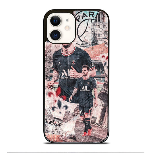 LIONEL MESSI FOOTBALL ART iPhone 12 Case Cover