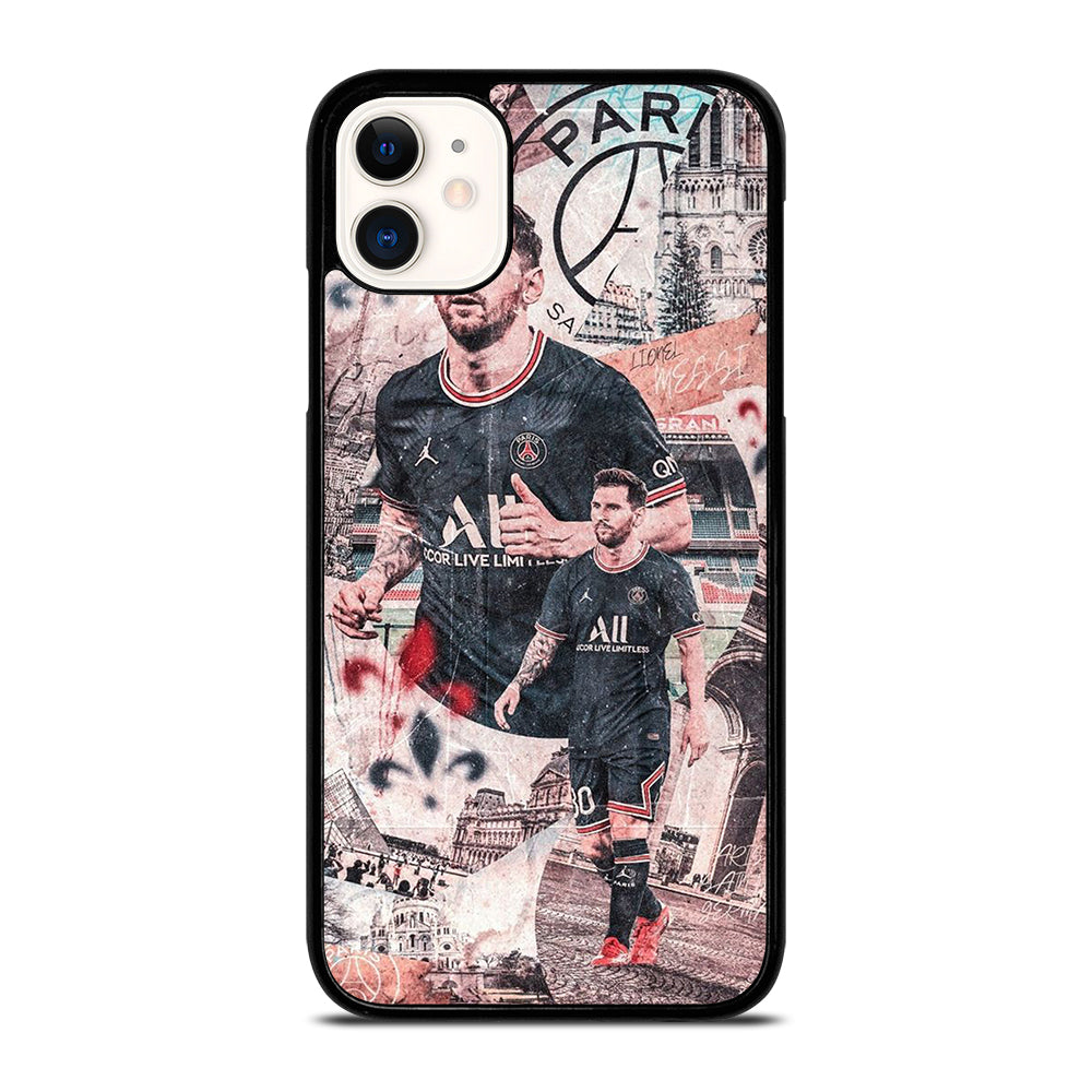 LIONEL MESSI FOOTBALL ART iPhone 11 Case Cover