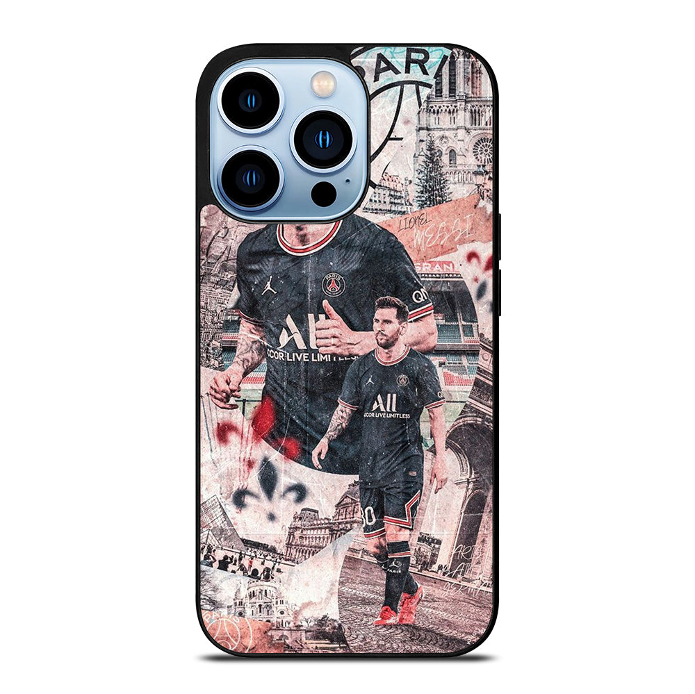 LIONEL MESSI FOOTBALL ART iPhone 13 Pro Max Case Cover