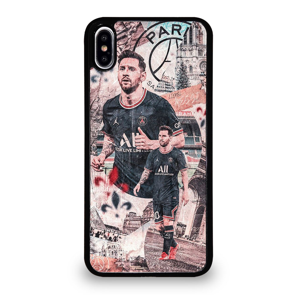 LIONEL MESSI FOOTBALL ART iPhone XS Max Case Cover