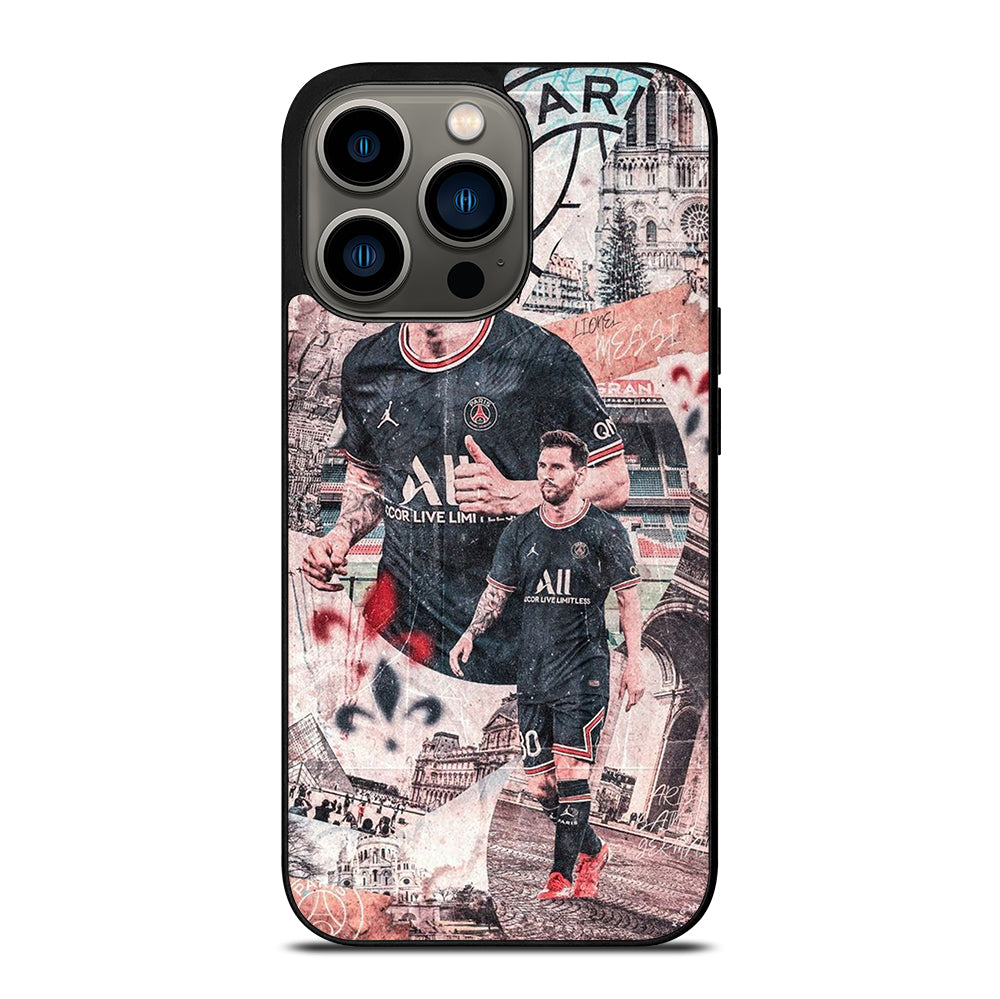 LIONEL MESSI FOOTBALL ART iPhone 13 Pro Case Cover