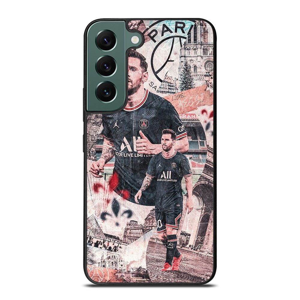 LIONEL MESSI FOOTBALL ART Samsung Galaxy S22 Case Cover