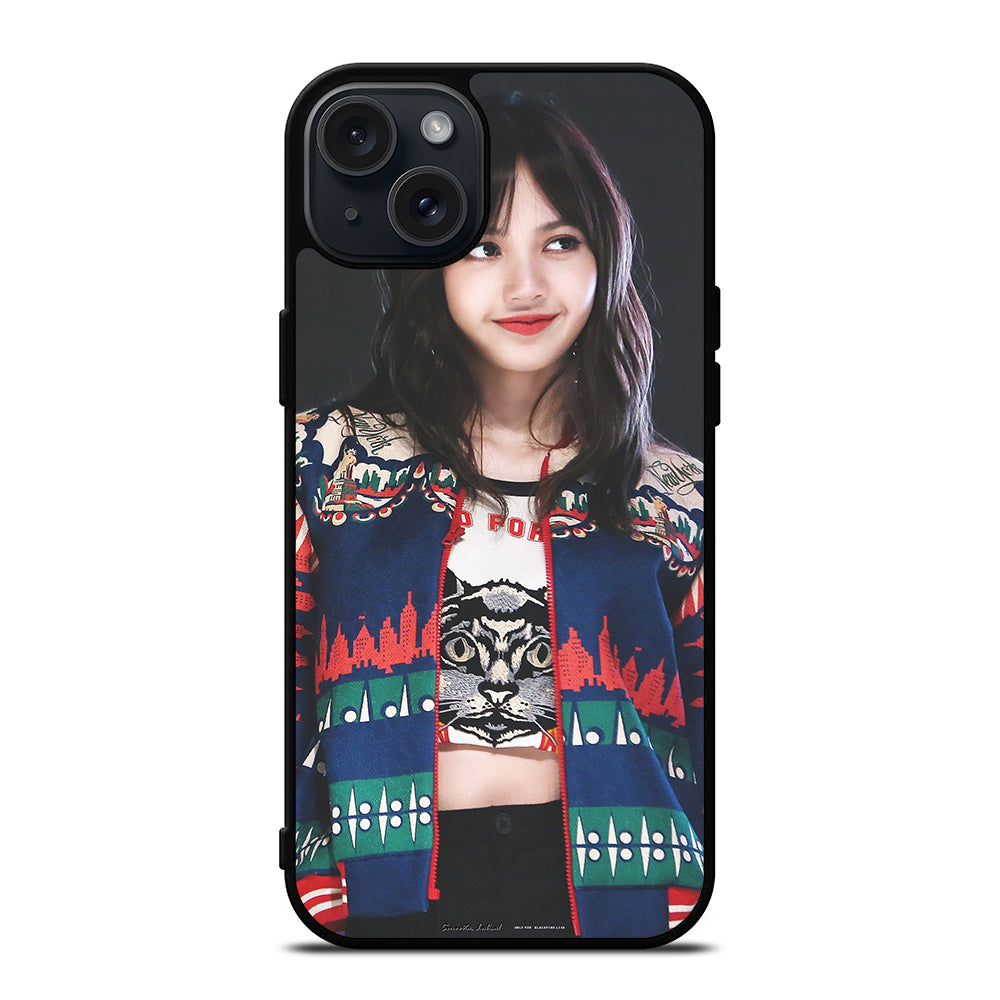 LISA BLACKPINK CUTE iPhone 15 Plus Case Cover