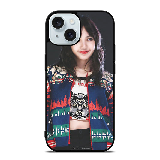 LISA BLACKPINK CUTE iPhone 15 Case Cover