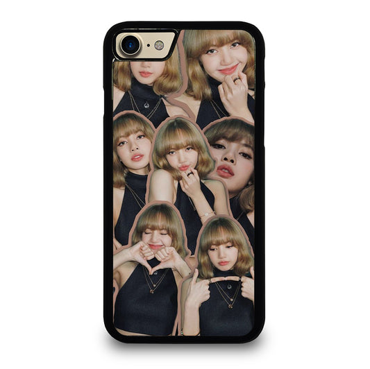 LISA BLACKPINK CUTE COLLAGE iPhone 7 / 8 Case Cover
