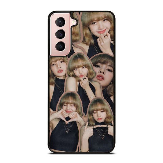 LISA BLACKPINK CUTE COLLAGE Samsung Galaxy S21 Case Cover