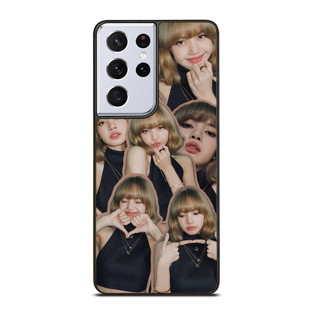 LISA BLACKPINK CUTE COLLAGE Samsung Galaxy S21 Ultra Case Cover