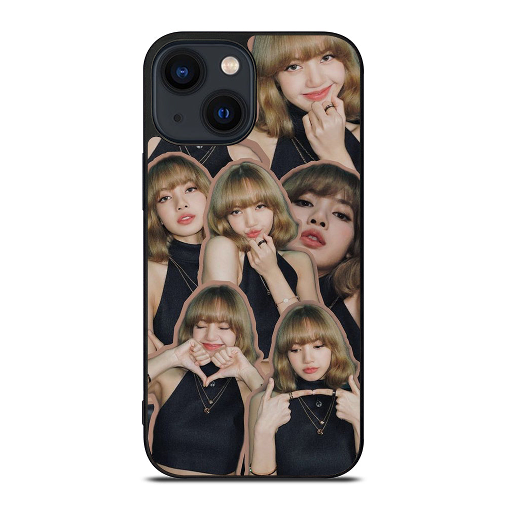 LISA BLACKPINK CUTE COLLAGE iPhone 14 Plus Case Cover