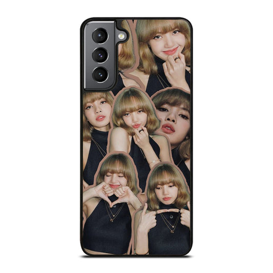 LISA BLACKPINK CUTE COLLAGE Samsung Galaxy S21 Plus Case Cover