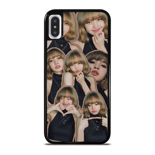 LISA BLACKPINK CUTE COLLAGE iPhone X / XS Case Cover