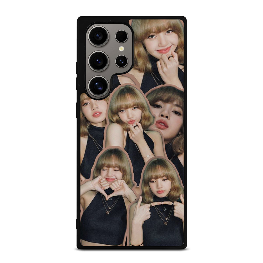 LISA BLACKPINK CUTE COLLAGE Samsung Galaxy S24 Ultra Case Cover