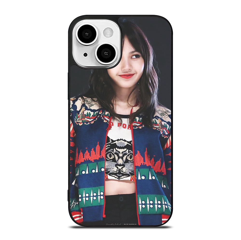 LISA BLACKPINK CUTE iPhone 13 Mini Case Cover