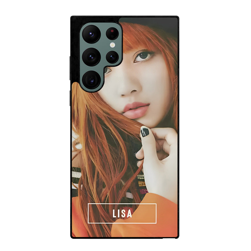 LISA BLACKPINK FACE Samsung Galaxy S22 Ultra Case Cover