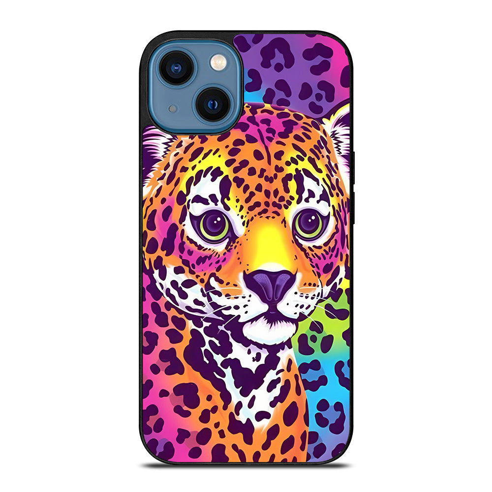 LISA FRANK LEOPARD 3 iPhone 14 Case Cover