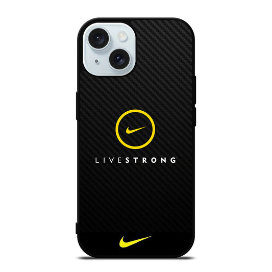 LIVESTRONG NIKE CARBON iPhone 15 Case Cover