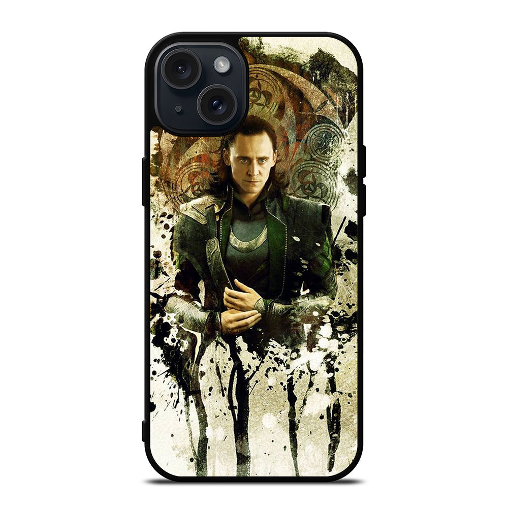 LOKI AVENGERS MARVEL ART iPhone 15 Plus Case Cover