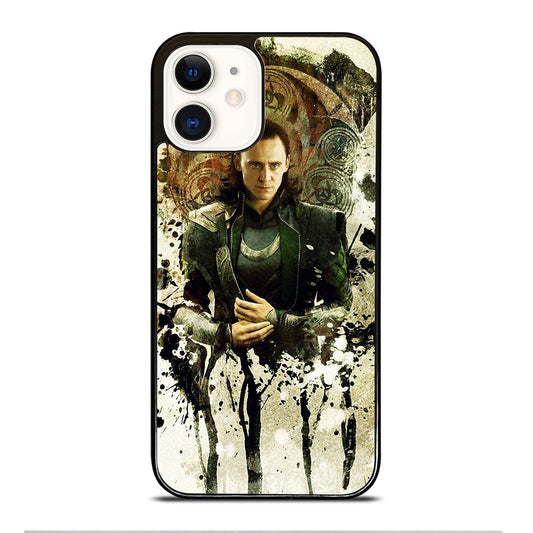 LOKI AVENGERS MARVEL ART iPhone 12 Case Cover