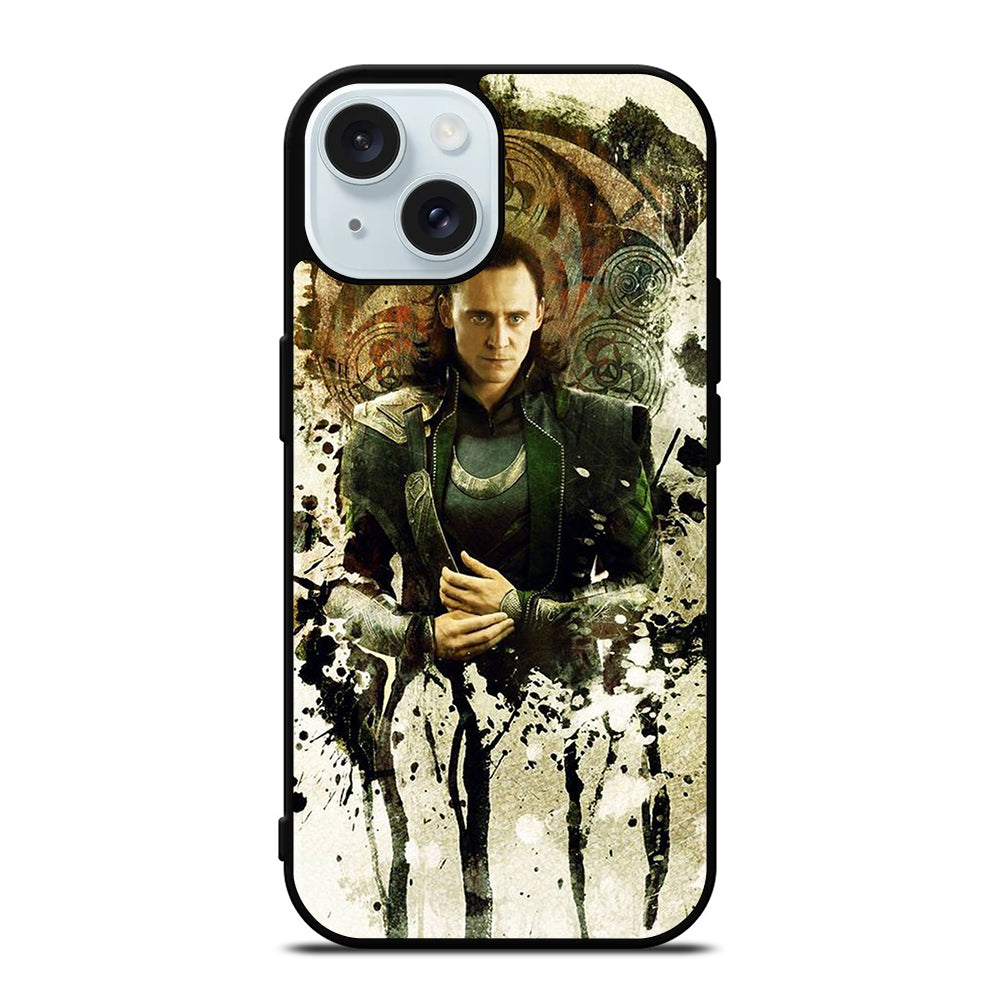 LOKI AVENGERS MARVEL ART iPhone 15 Case Cover