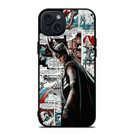 LOKI COMIC iPhone 15 Plus Case Cover