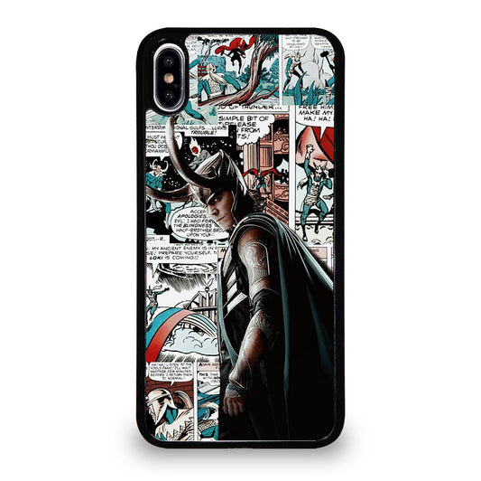 LOKI COMIC iPhone XS Max Case Cover