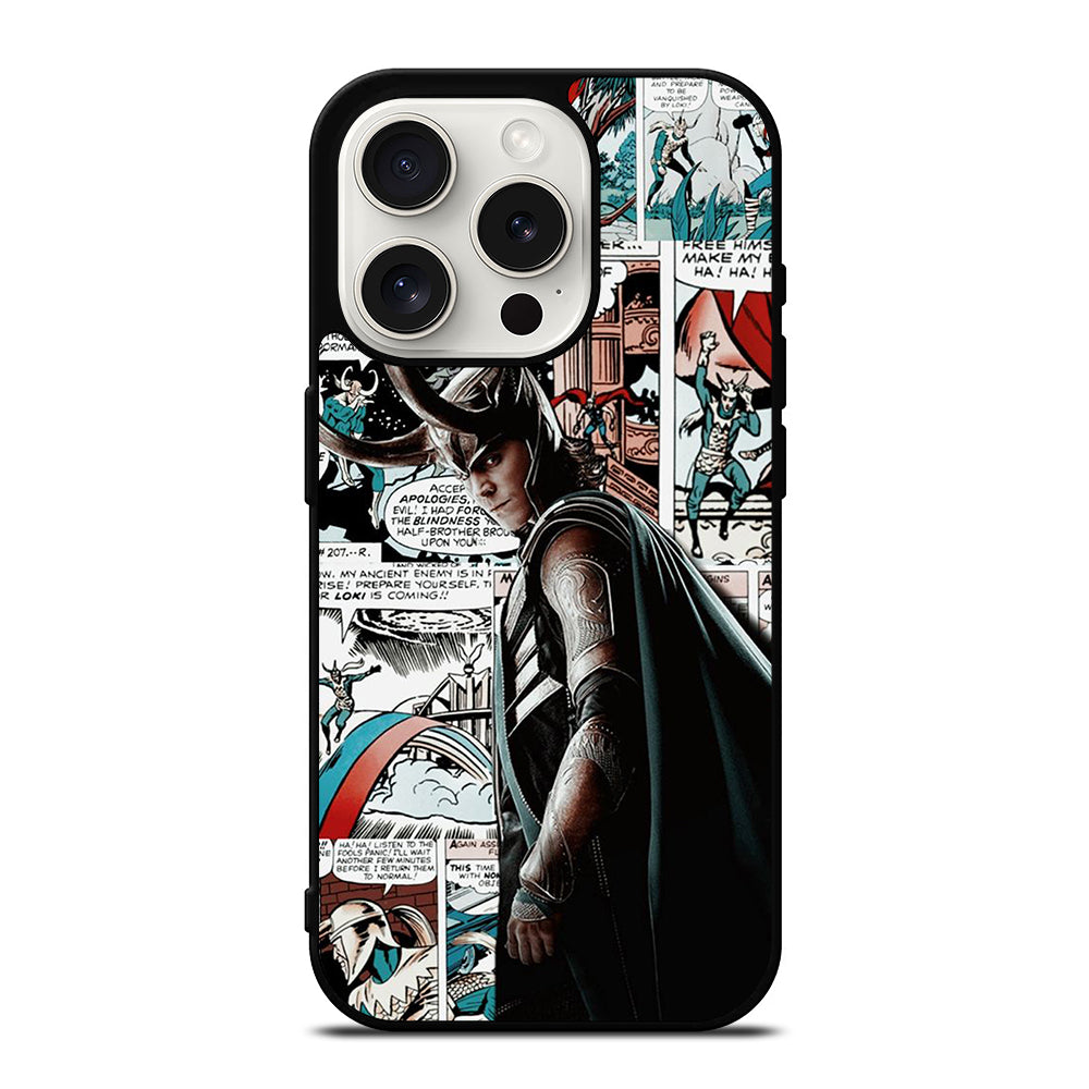 LOKI COMIC iPhone 15 Pro Case Cover