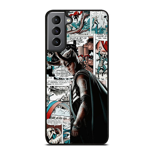 LOKI COMIC Samsung Galaxy S21 Plus Case Cover