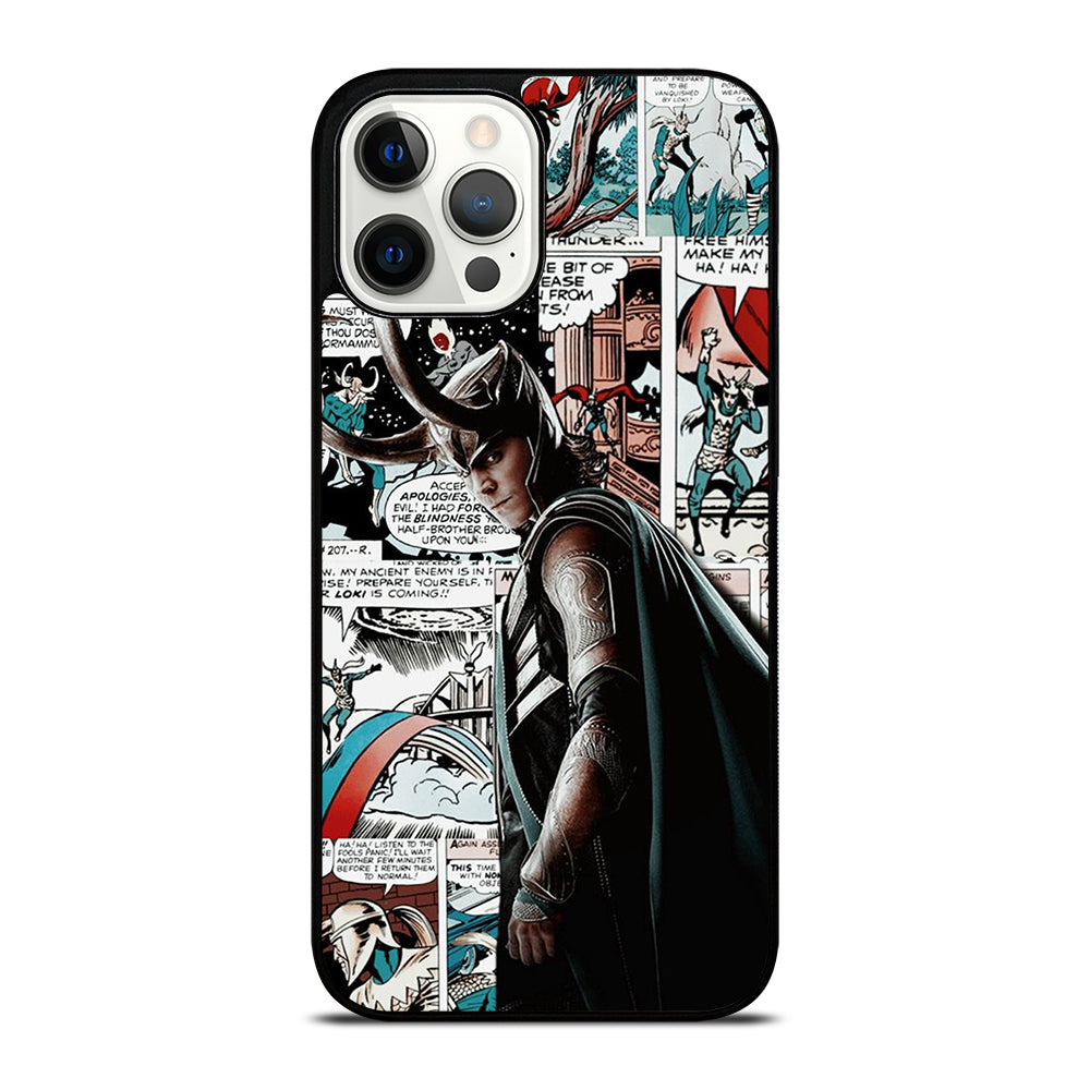 LOKI COMIC iPhone 12 Pro Max Case Cover
