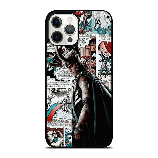LOKI COMIC iPhone 12 Pro Max Case Cover