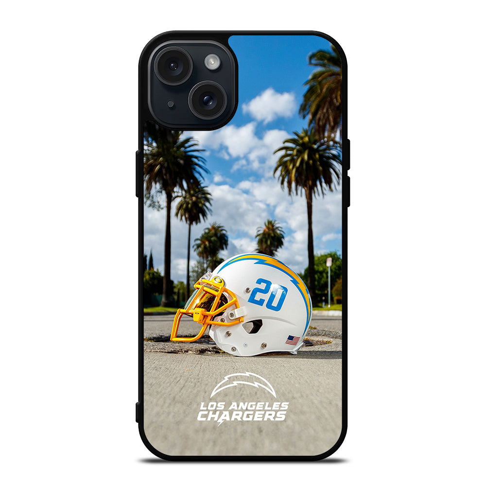 LOS ANGELES CHARGERS HELMET ICON iPhone 15 Plus Case Cover