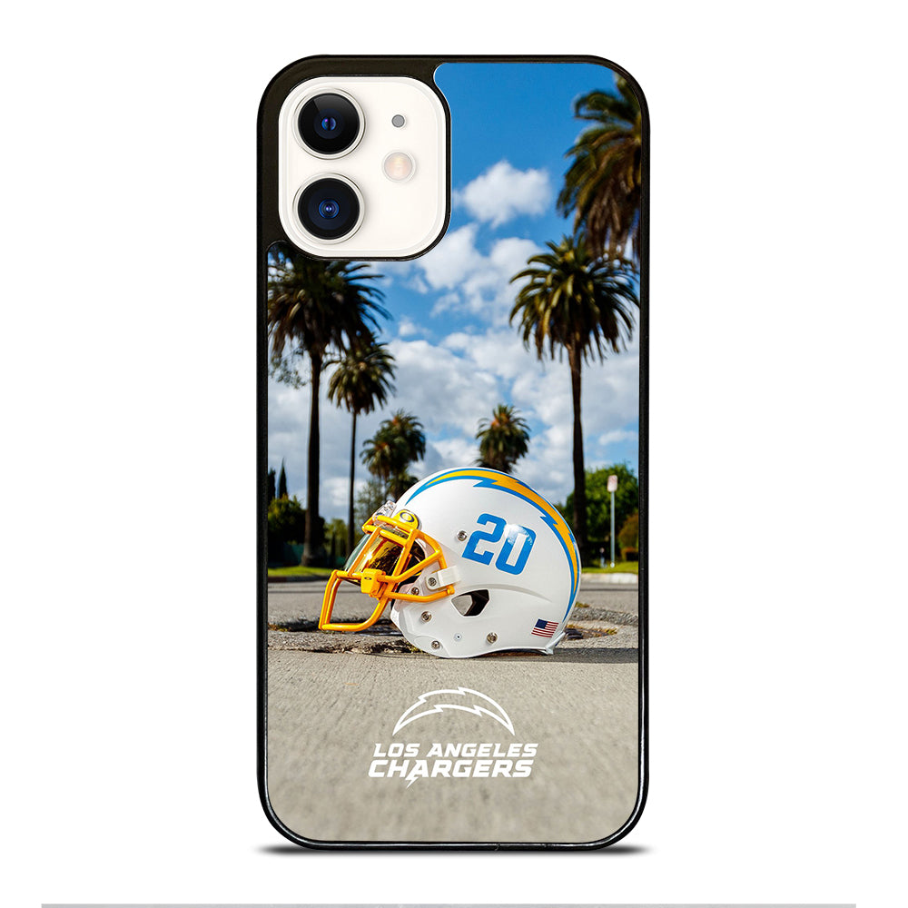 LOS ANGELES CHARGERS HELMET ICON iPhone 12 Case Cover