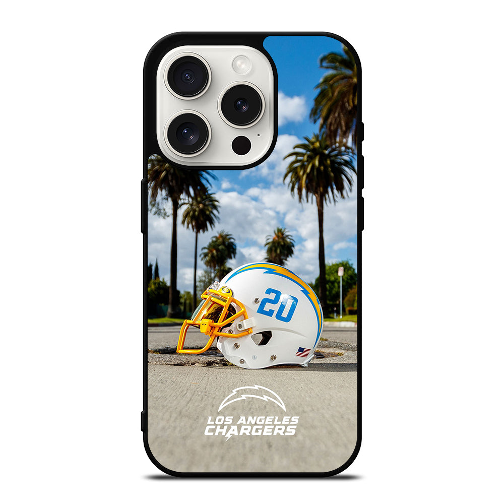 LOS ANGELES CHARGERS HELMET ICON iPhone 15 Pro Case Cover