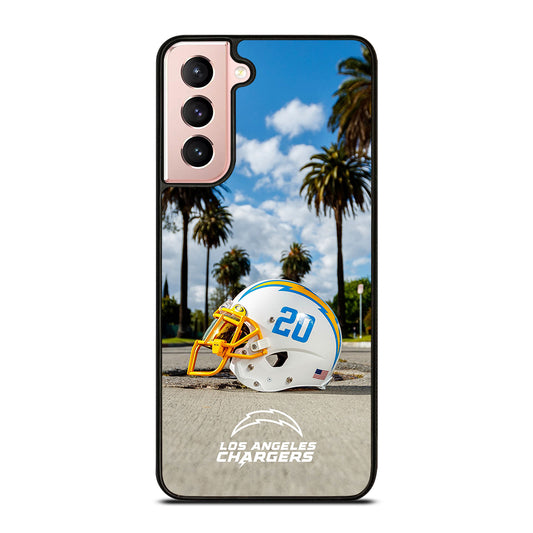LOS ANGELES CHARGERS HELMET ICON Samsung Galaxy S21 Case Cover