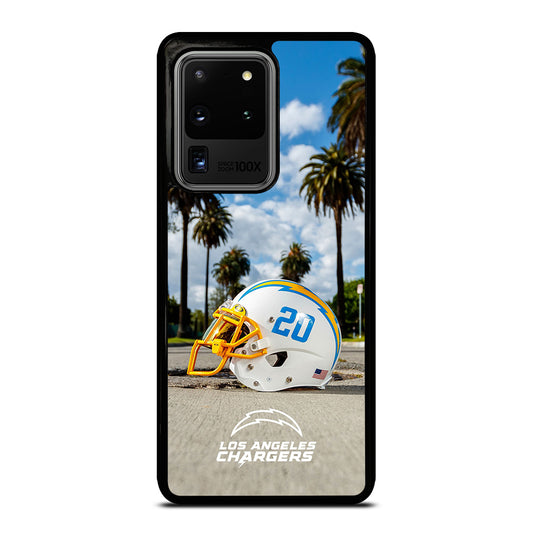 LOS ANGELES CHARGERS HELMET ICON Samsung Galaxy S20 Ultra Case Cover