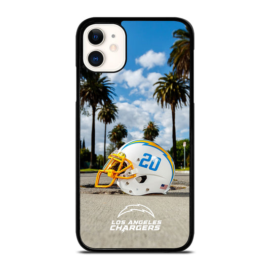 LOS ANGELES CHARGERS HELMET ICON iPhone 11 Case Cover