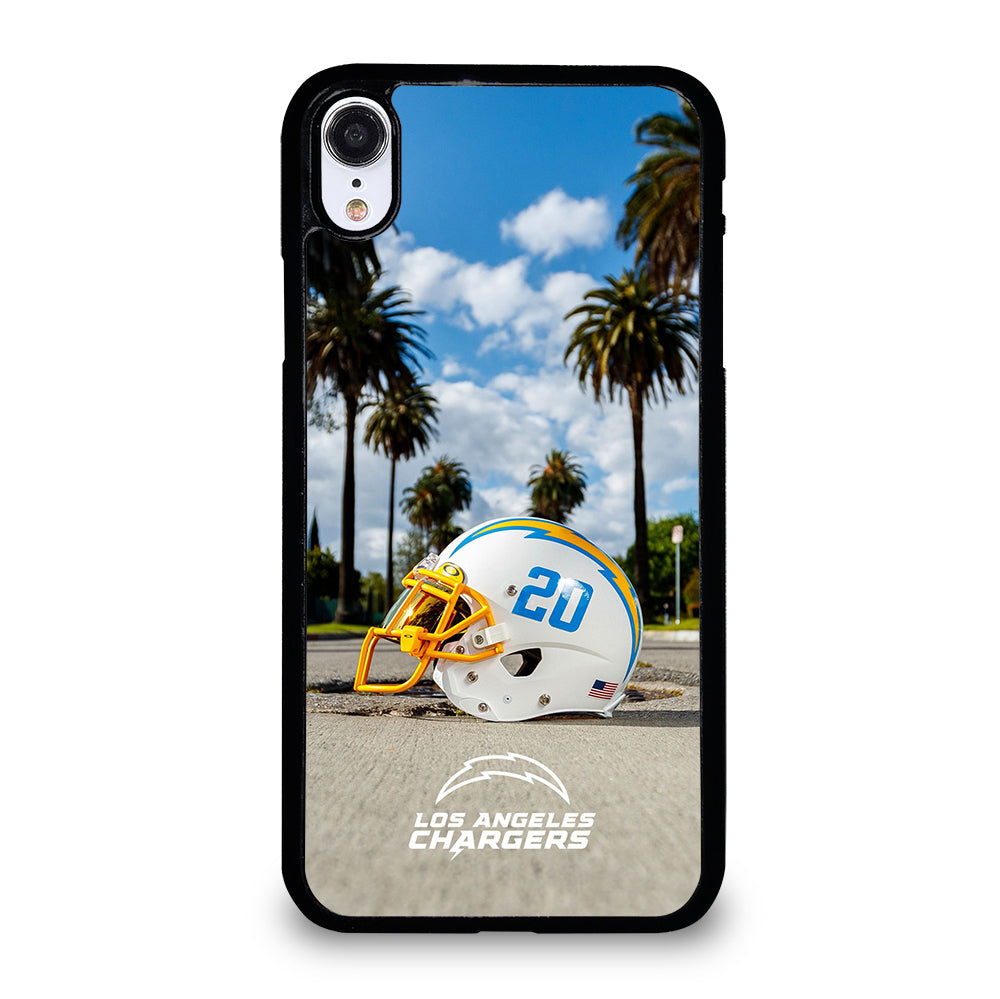LOS ANGELES CHARGERS HELMET ICON iPhone XR Case Cover