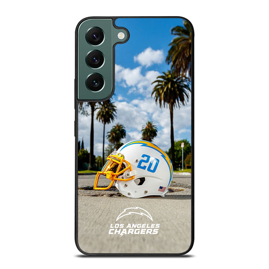 LOS ANGELES CHARGERS HELMET ICON Samsung Galaxy S22 Case Cover